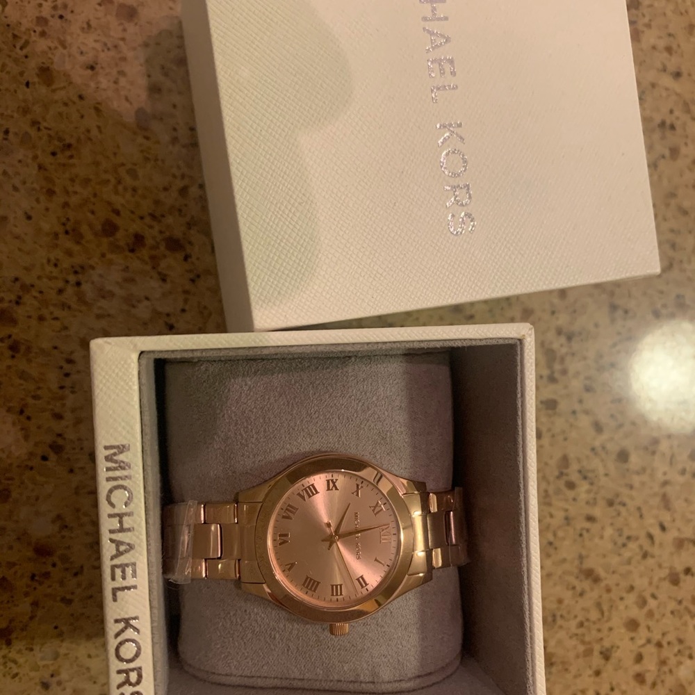 Michael Kors Rose gold watch